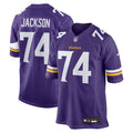 Donovan Jackson Minnesota Vikings Nike Game Player Jersey - Purple