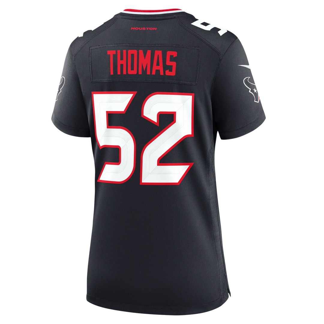 Xavier Thomas Houston Texans Nike Women's Team Game Jersey -  Navy
