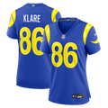 Max Klare Los Angeles Rams Nike Women's Team Game Jersey - Royal