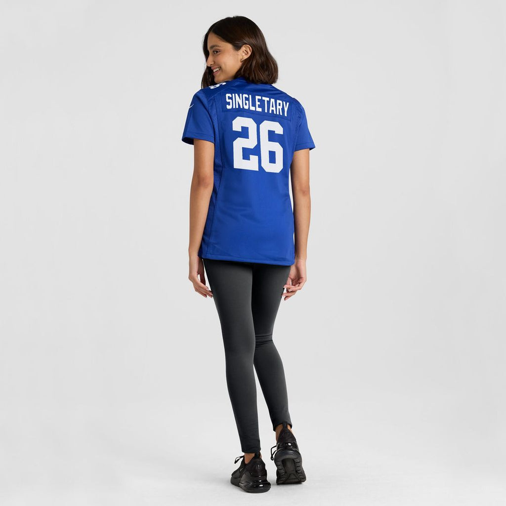 Devin Singletary New York Giants Nike Women's  Game Jersey -  Royal