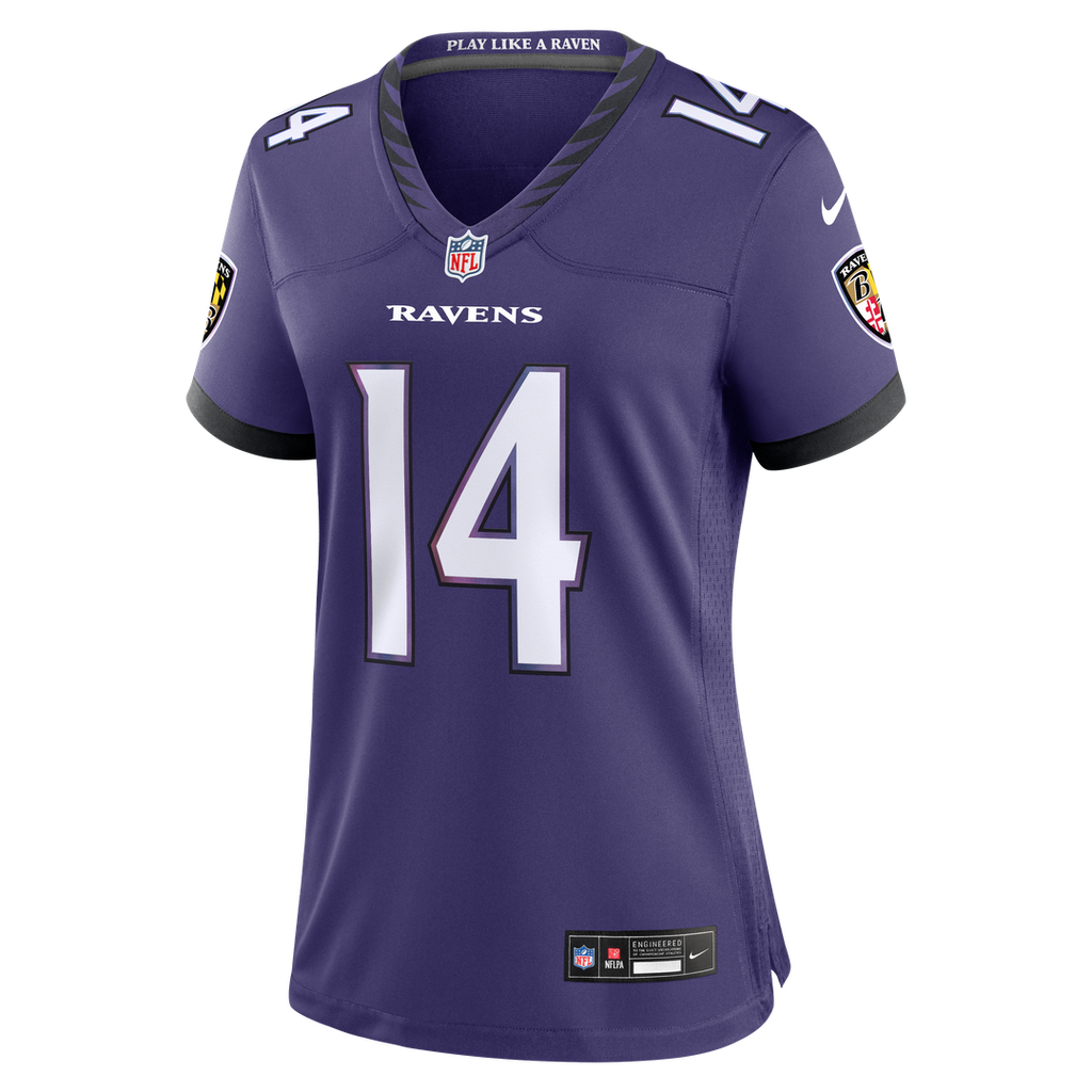 Kyle Hamilton Baltimore Ravens Nike Women's Team Game Jersey - Purple