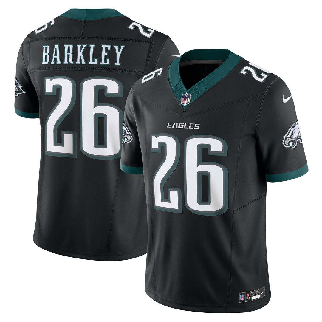 Saquon Barkley Philadelphia Eagles Nike  Vapor F.U.S.E. Limited Jersey - White