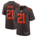 Denzel Ward Cleveland Browns Nike Alpha Dawg Game Jersey - Brown