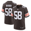 Austin Barber Cleveland Browns Nike Team Game Jersey - Brown