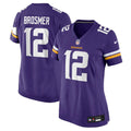 Max Brosmer Minnesota Vikings Nike Women's Team Game Jersey -  Purple