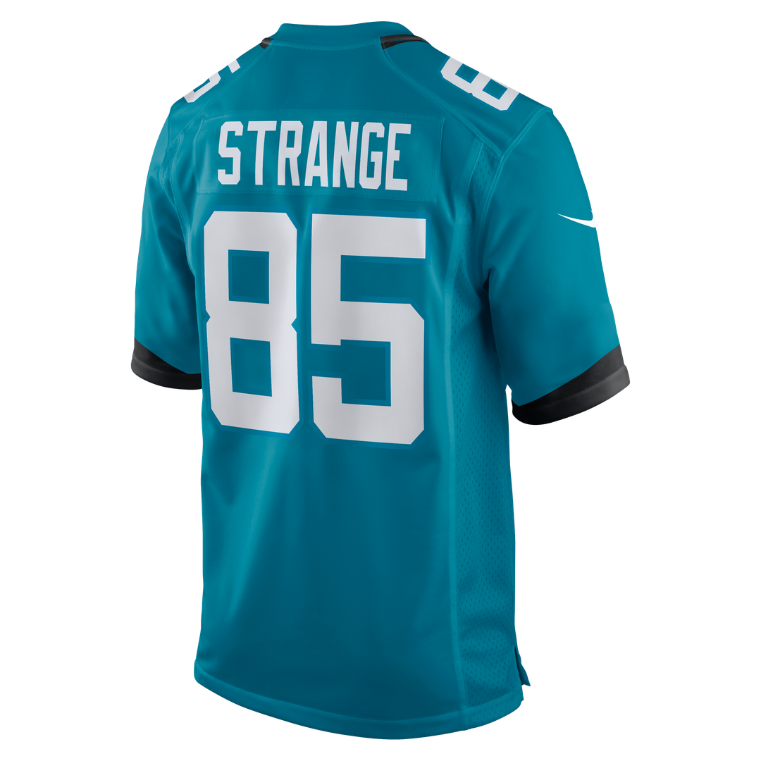 Brenton Strange Jacksonville Jaguars Nike Team Game Jersey -  Teal