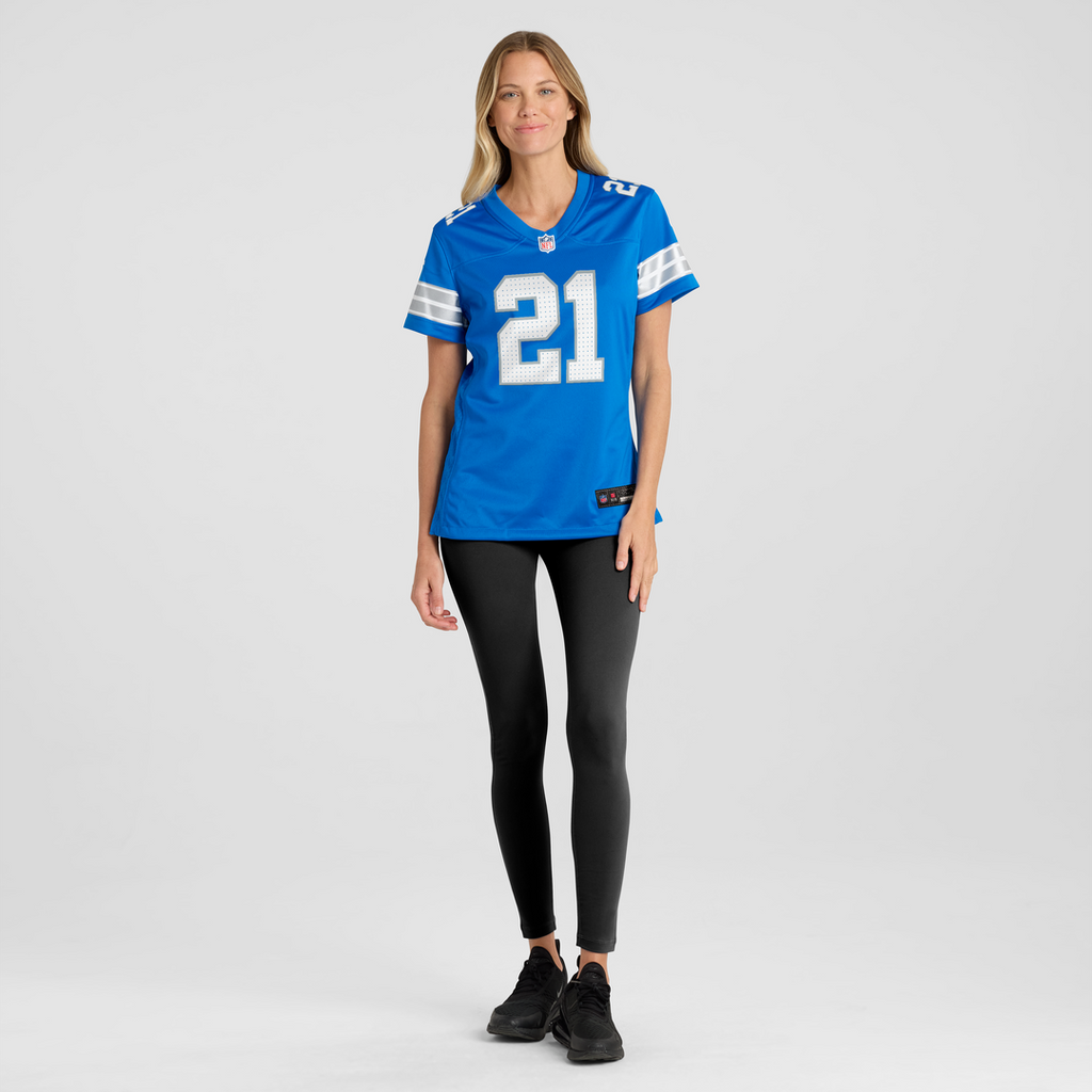 Roger McCreary Detroit Lions Nike Women's Team Game Jersey -  Blue