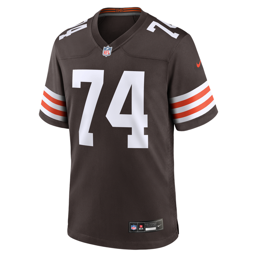 Elgton Jenkins Cleveland Browns Nike Team Game Jersey -  Brown
