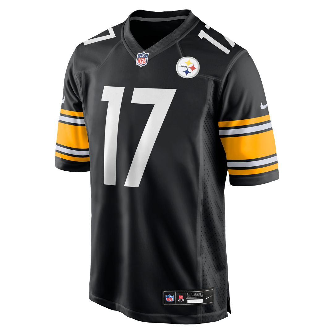 Germie Bernard Pittsburgh Steelers Nike Game Jersey - Black