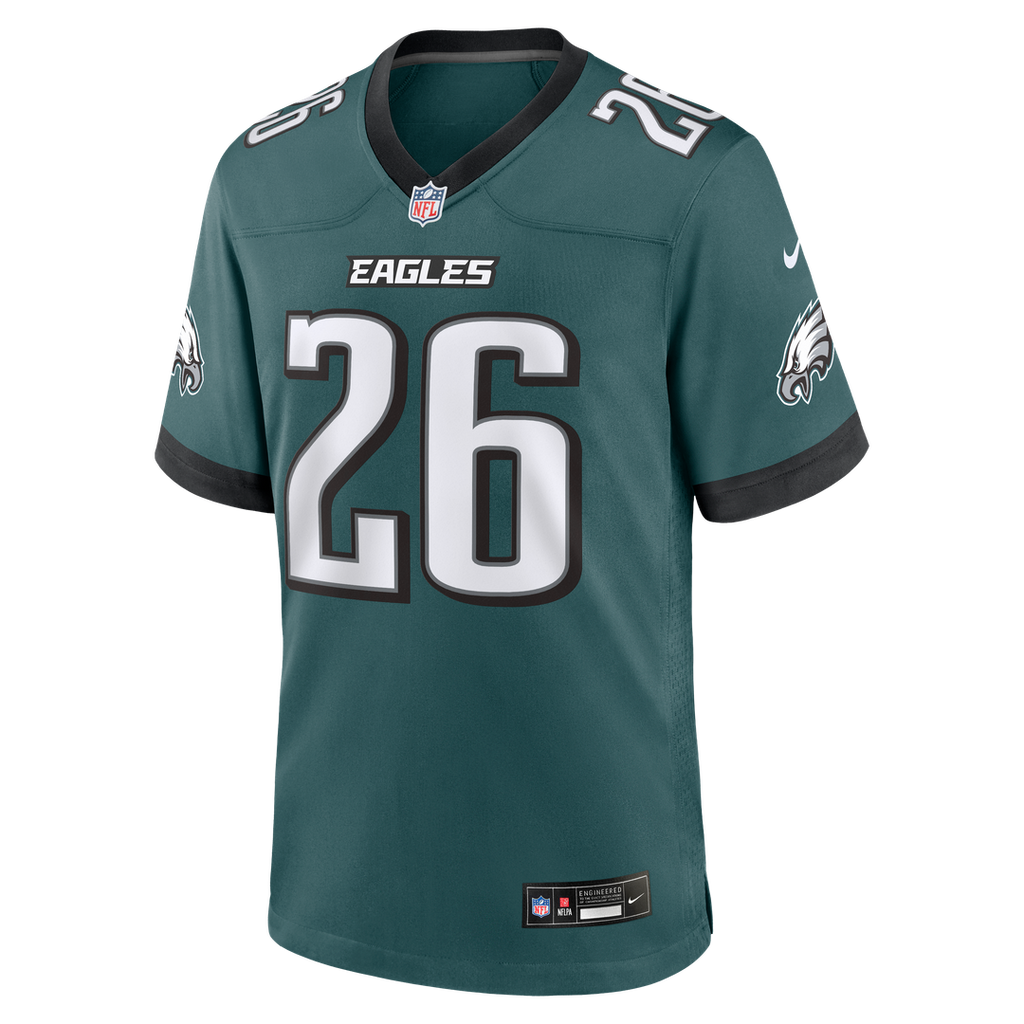 Saquon Barkley Philadelphia Eagles Nike Alternate Game Jersey -  Black