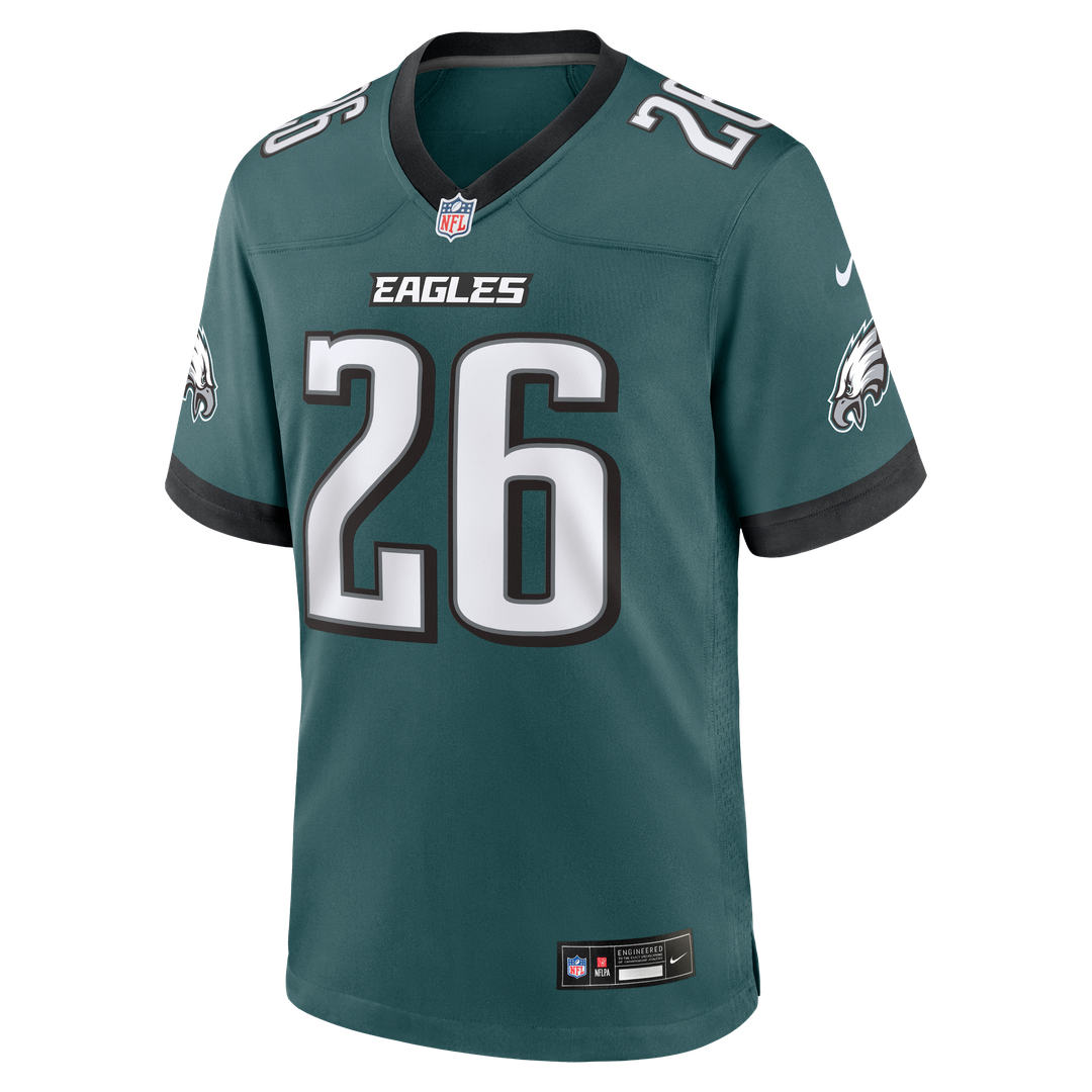 Saquon Barkley Philadelphia Eagles Nike Alternate Game Jersey -  Black