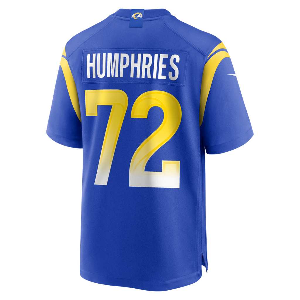 D.J. Humphries Los Angeles Rams Nike Team Game Jersey -  Royal