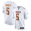 Jayden Daniels Washington Commanders Nike Fashion Jersey - Tundra White
