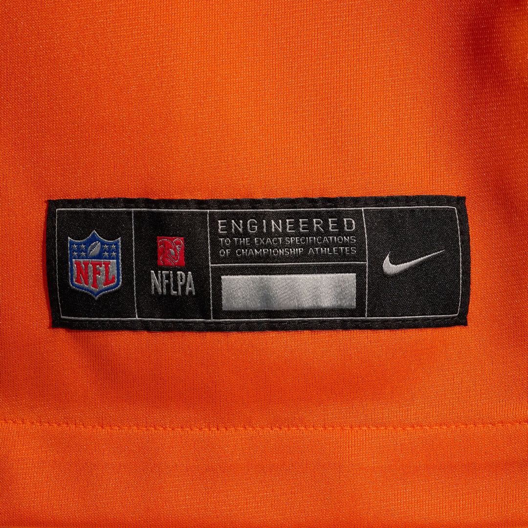 D.J. Jones Denver Broncos Nike Team Game Jersey -  Orange