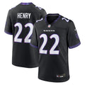 Derrick Henry Baltimore Ravens Nike Alternate Game Jersey - Black