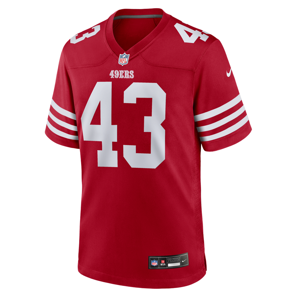 Eric Kendricks San Francisco 49ers Nike Team Game Jersey -  Scarlet