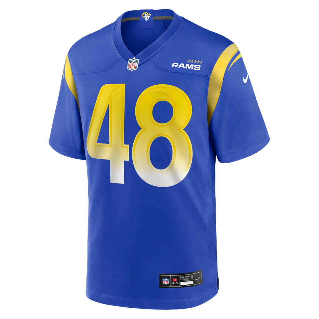 Omar Speights Los Angeles Rams Nike Game Jersey -  Royal