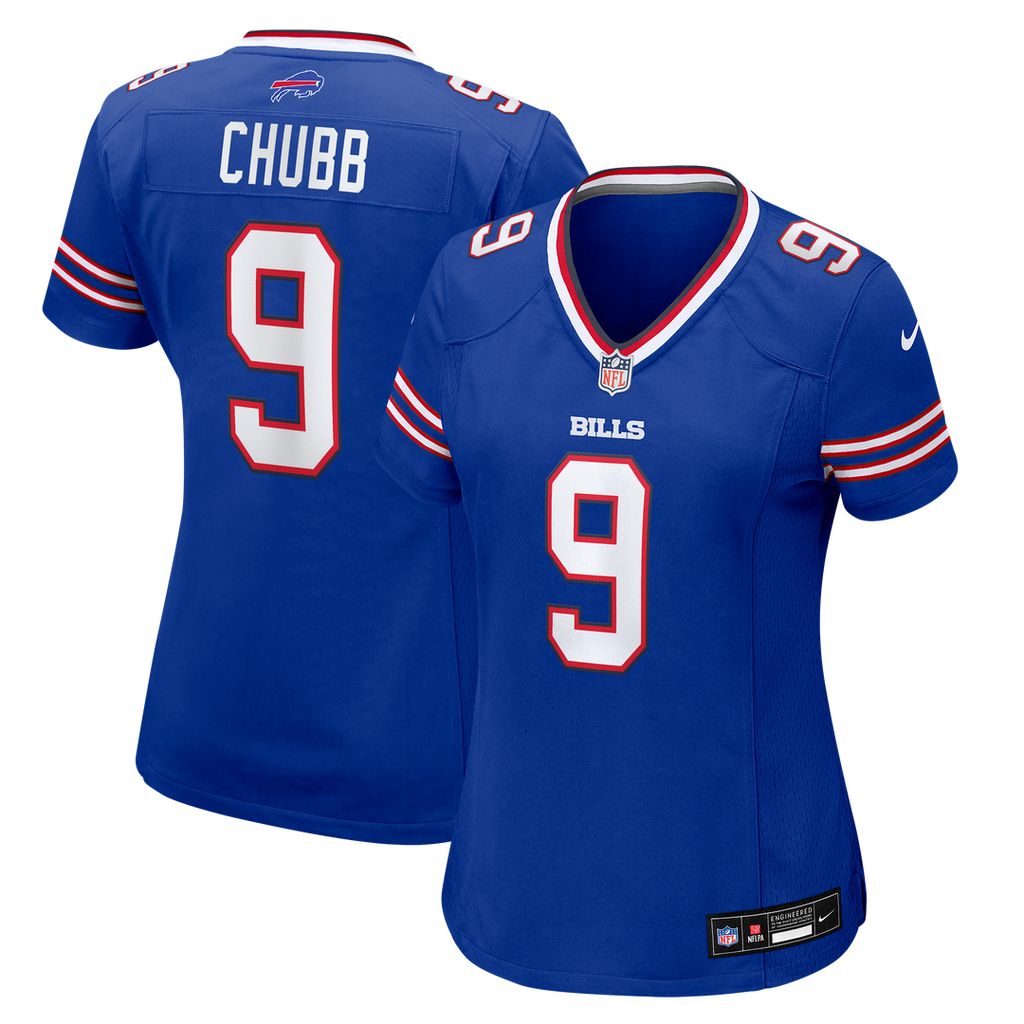 Bradley Chubb Buffalo Bills Nike Women's Team Game Jersey -  Royal