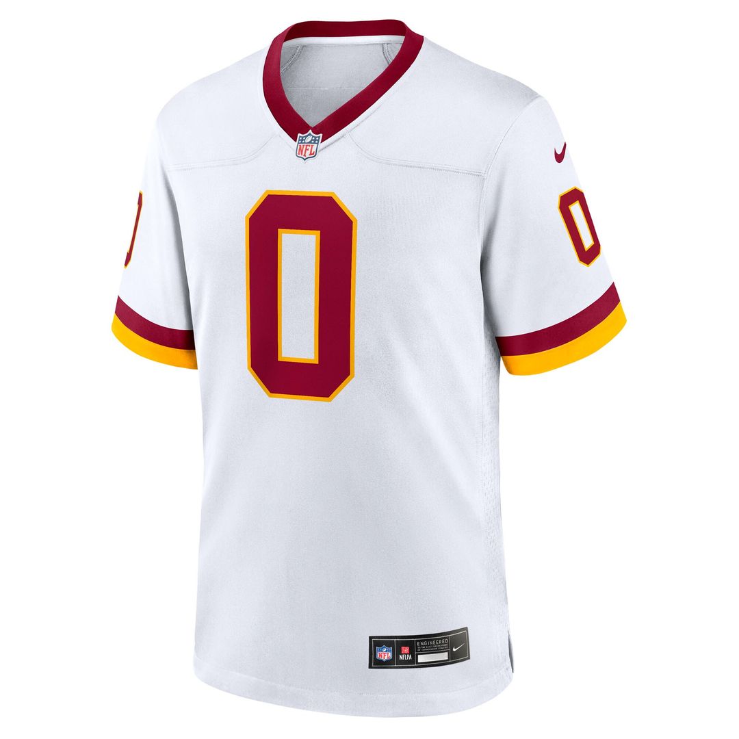Mike Sainristil Washington Commanders Nike Hail Raiser Alternate Game Jersey - Black
