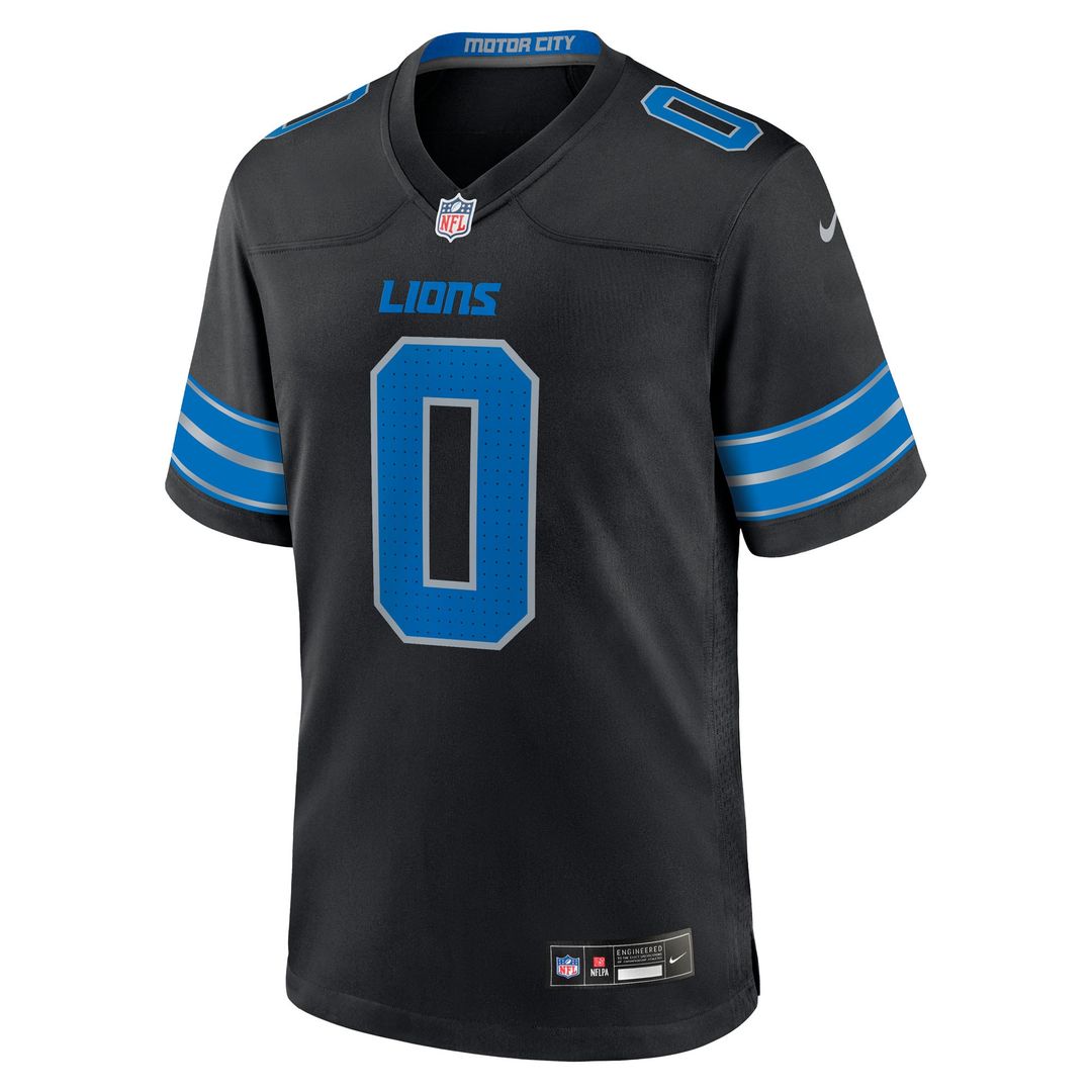 Jahmyr Gibbs Detroit Lions Nike Game Player Jersey - Blue