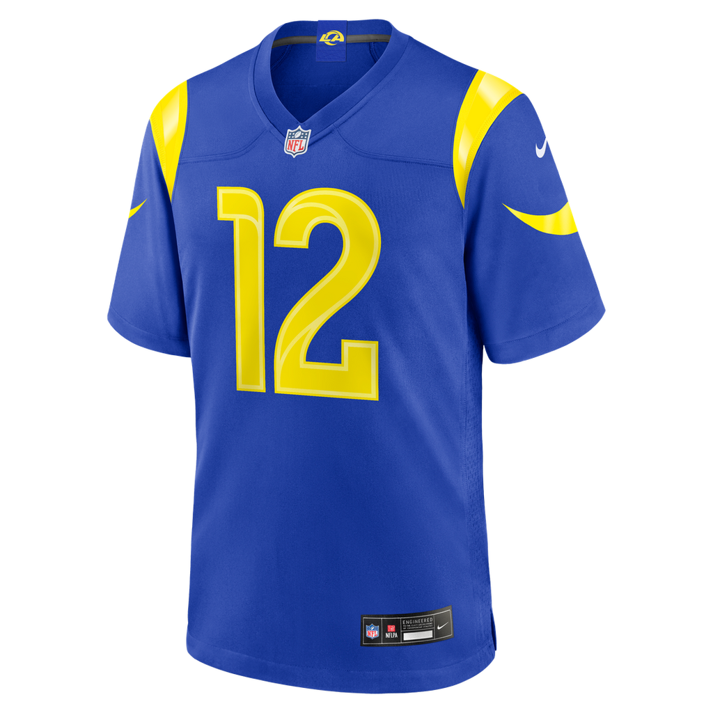 Puka Nacua Los Angeles Rams Nike White Game Player Jersey - White