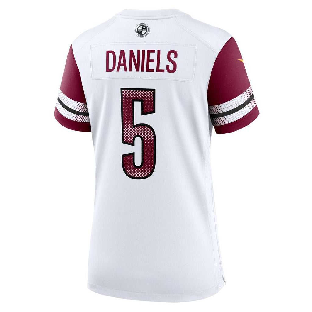 Jayden Daniels Washington Commanders Nike Women's Alternate Game Player Jersey - Black