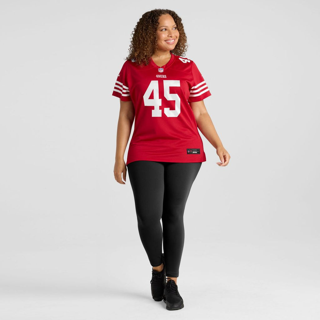 Nick Martin San Francisco 49ers Nike Women's Team Game Jersey -  Scarlet