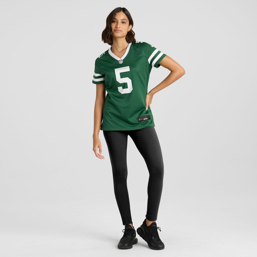 Garrett Wilson New York Jets Nike Women's Game Jersey - Legacy White