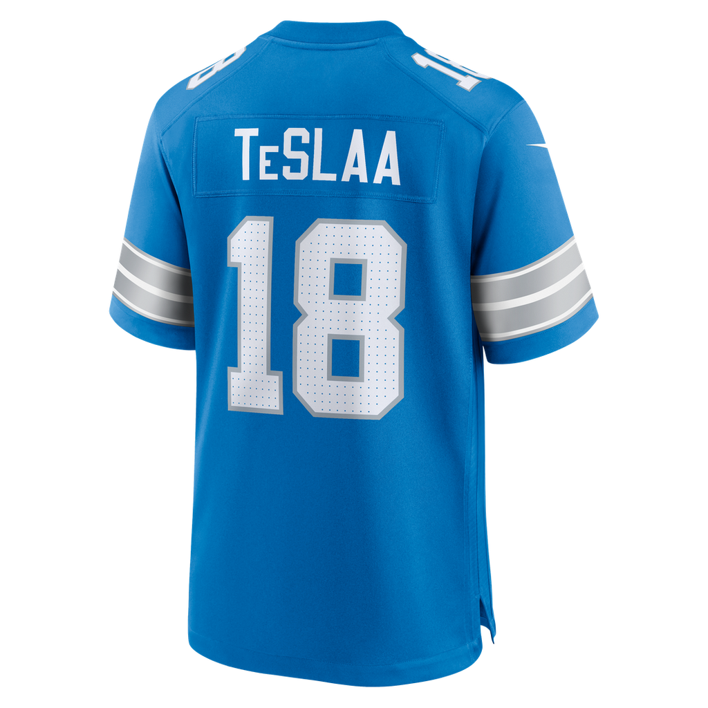 Isaac TeSlaa Detroit Lions Nike Alternate Game Player Jersey - Black