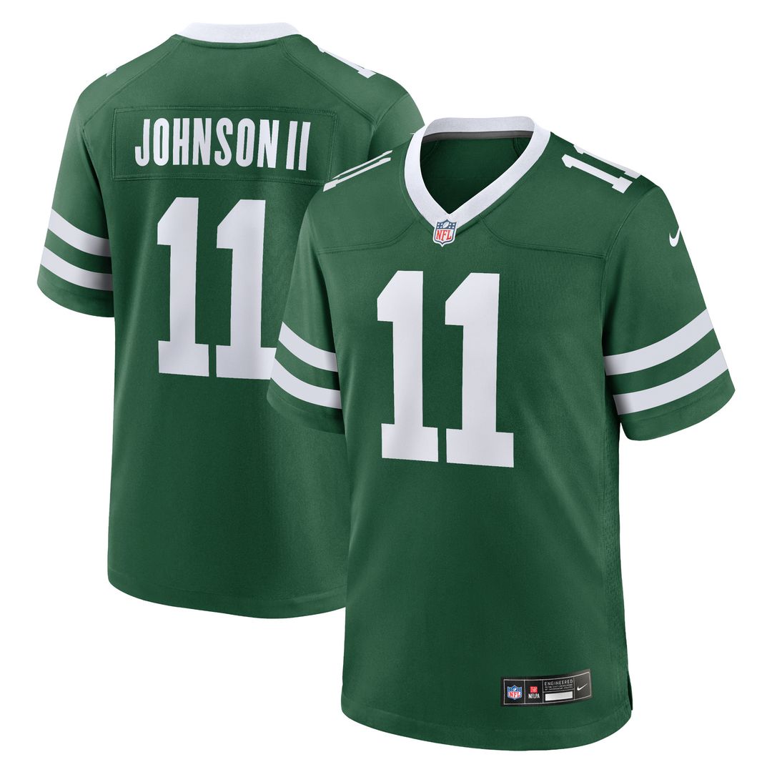 Jermaine Johnson II New York Jets Nike Alternate Game Jersey - Legacy Black