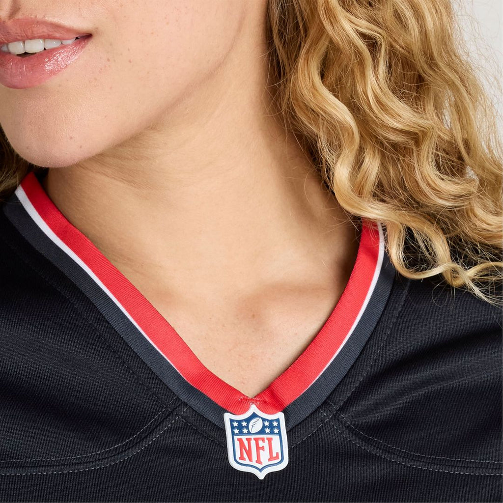 Jayden Higgins Houston Texans Nike Women's Game Jersey - Navy