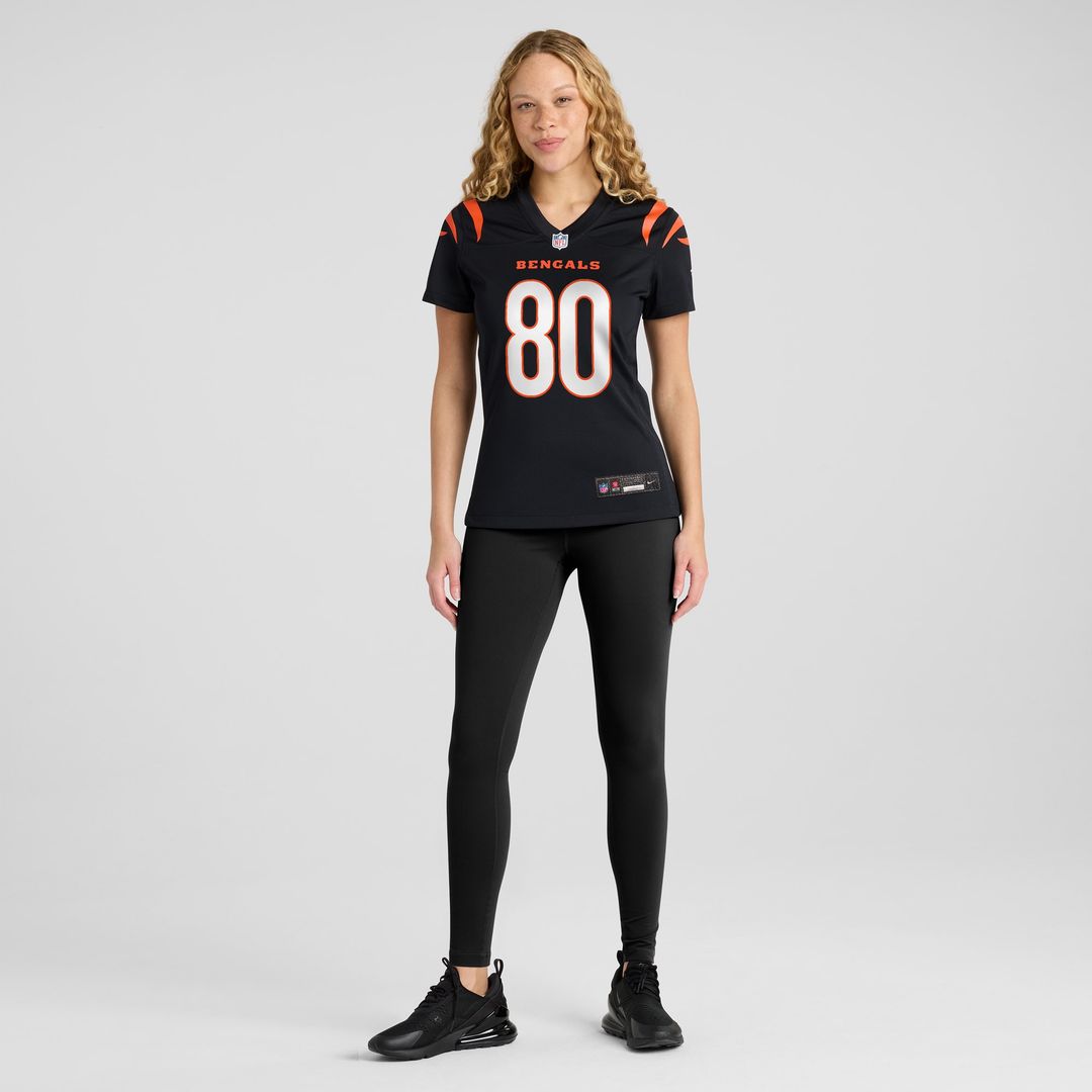Andrei Iosivas Cincinnati Bengals Nike Women's Team Game Jersey -  Black