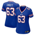 Austin Corbett Buffalo Bills Nike Women's Team Game Jersey -  Royal