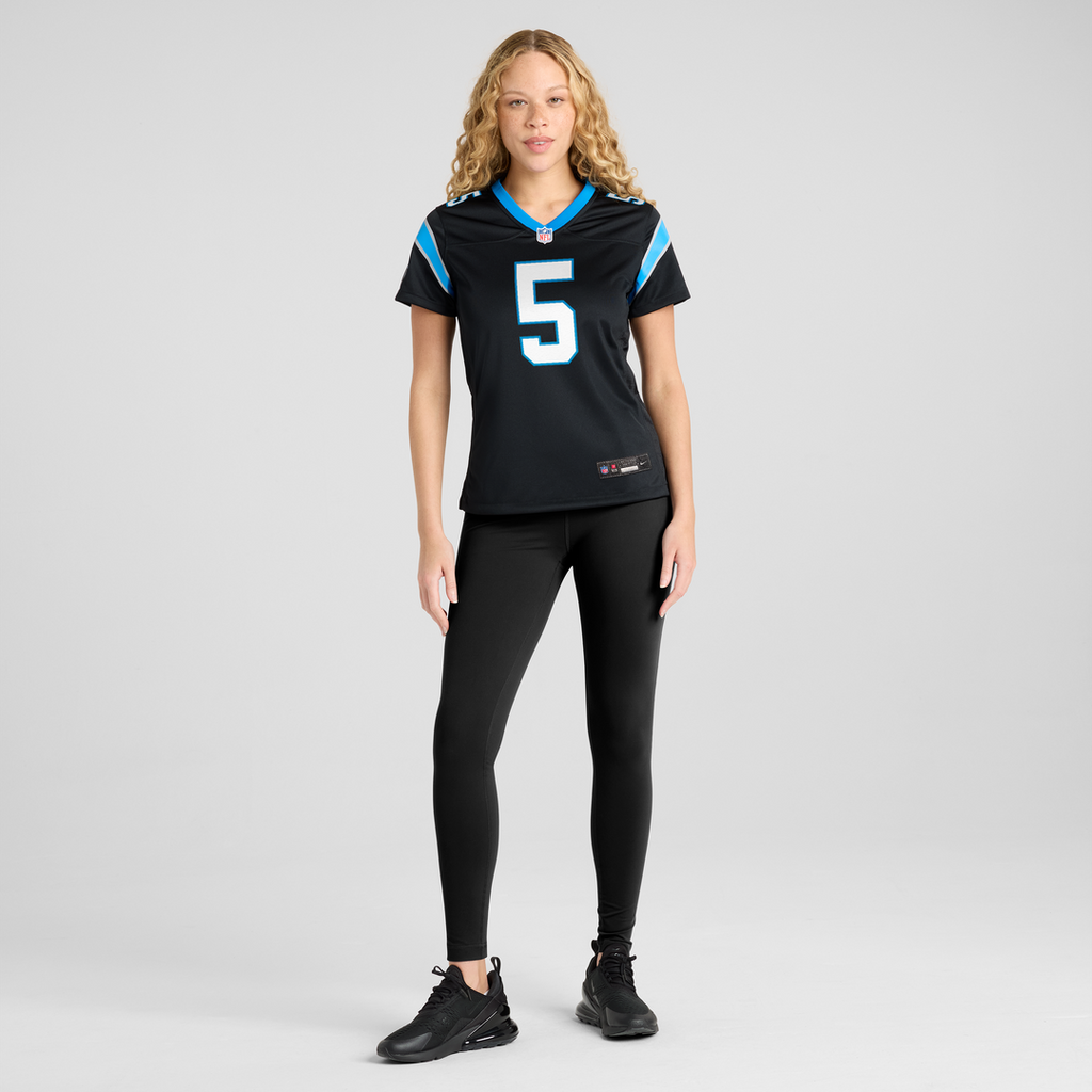 Jaelan Phillips Carolina Panthers Nike Women's Team Game Jersey -  Black