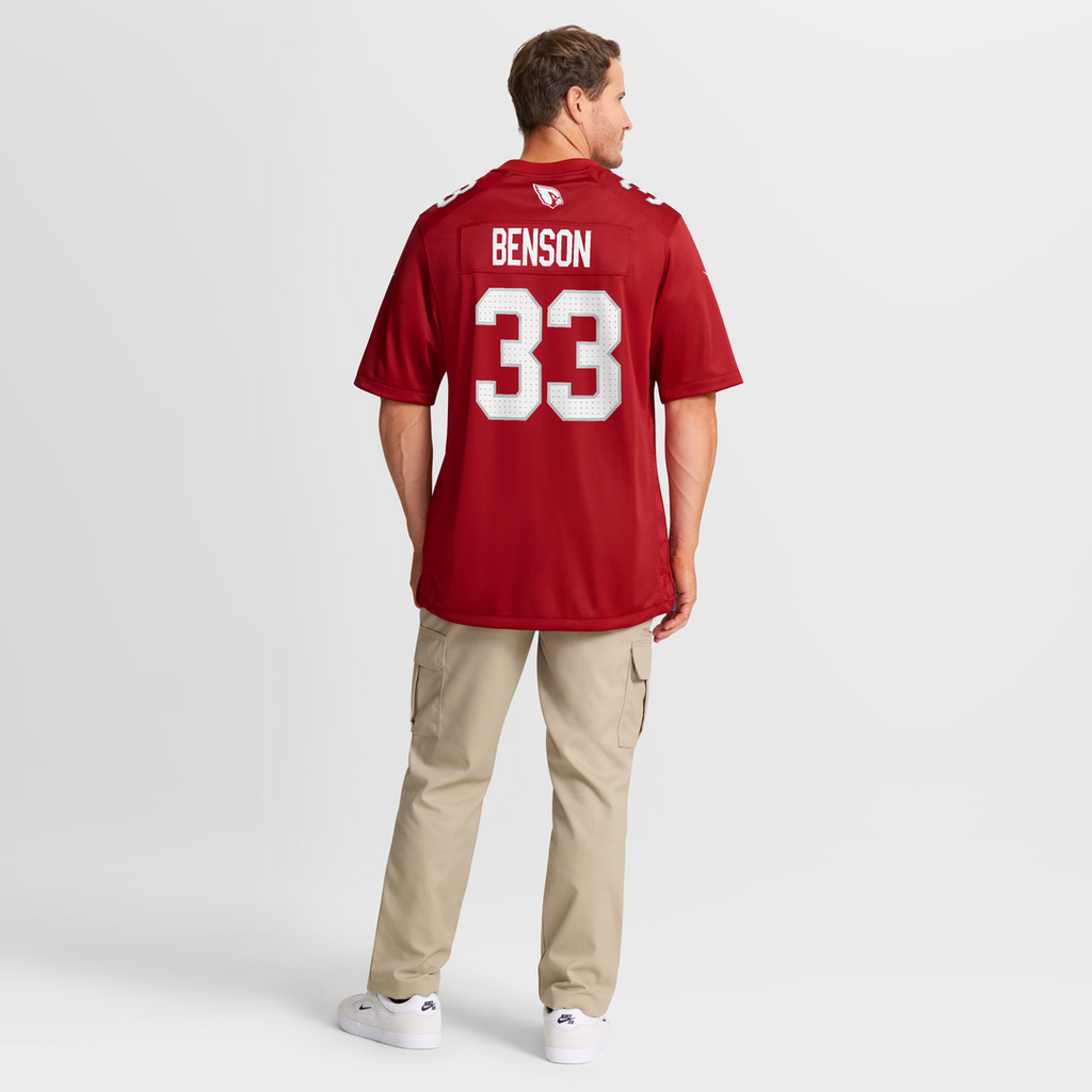 Trey Benson Arizona Cardinals Nike Team Game Jersey -  Cardinal