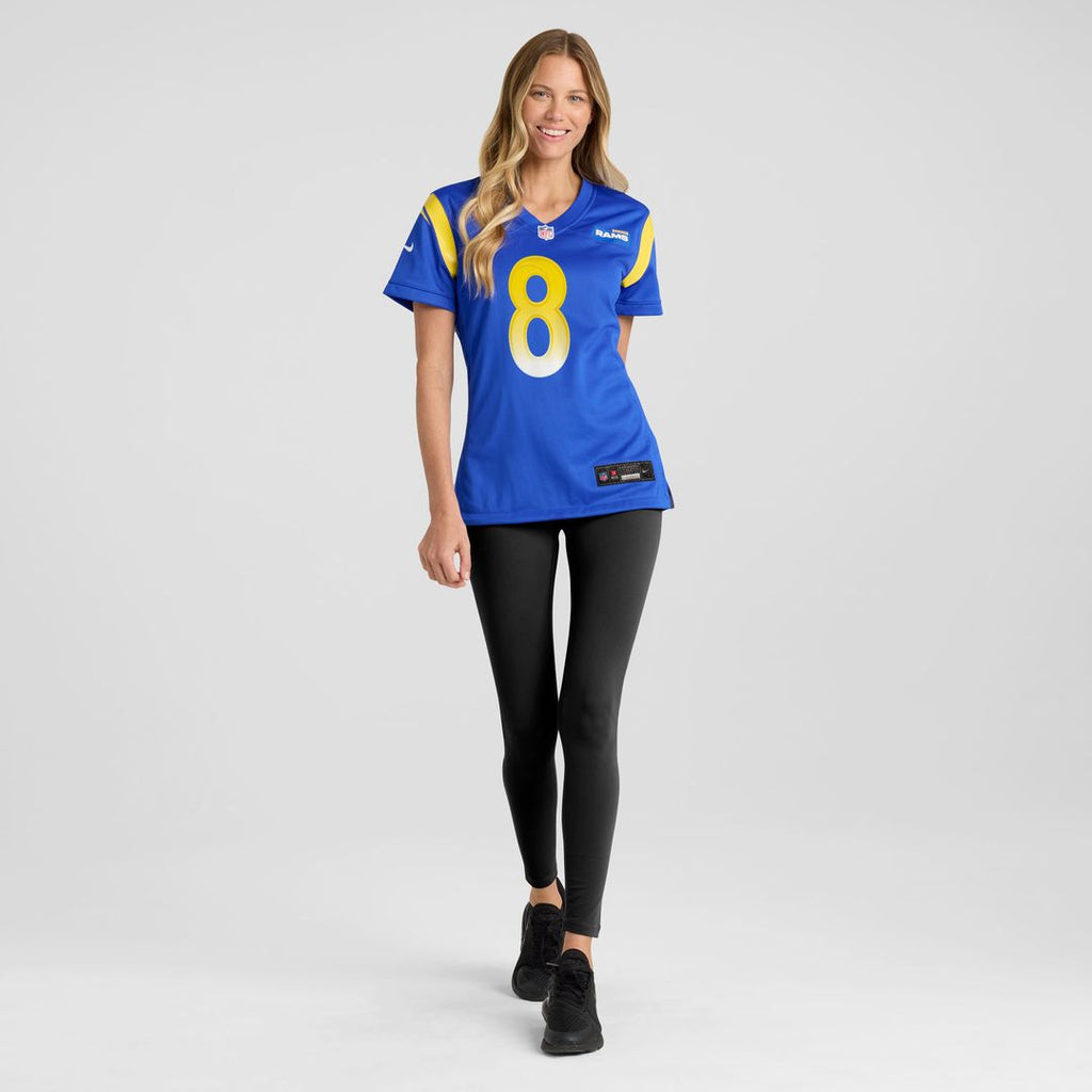 Jared Verse Los Angeles Rams Nike Women's Game Jersey - White