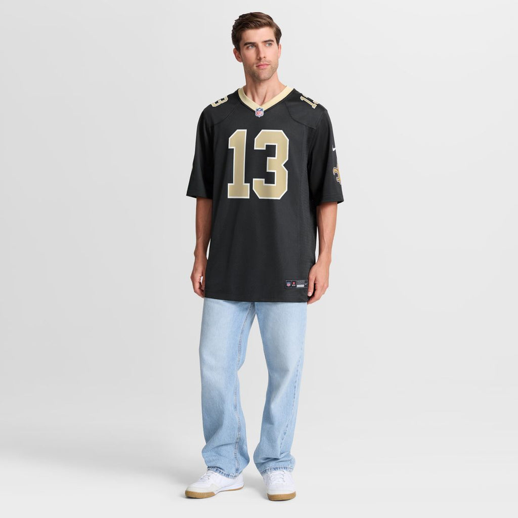 Velus Jones Jr. New Orleans Saints Nike Team Game Jersey -  Black