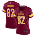 Ben Sinnott Washington Commanders Nike Women's Team Game Jersey -  Burgundy