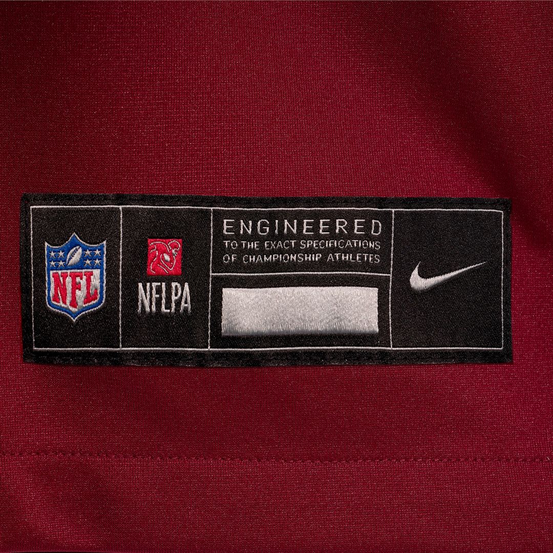 Ale Kaho Washington Commanders Nike Team Game Jersey -  Burgundy