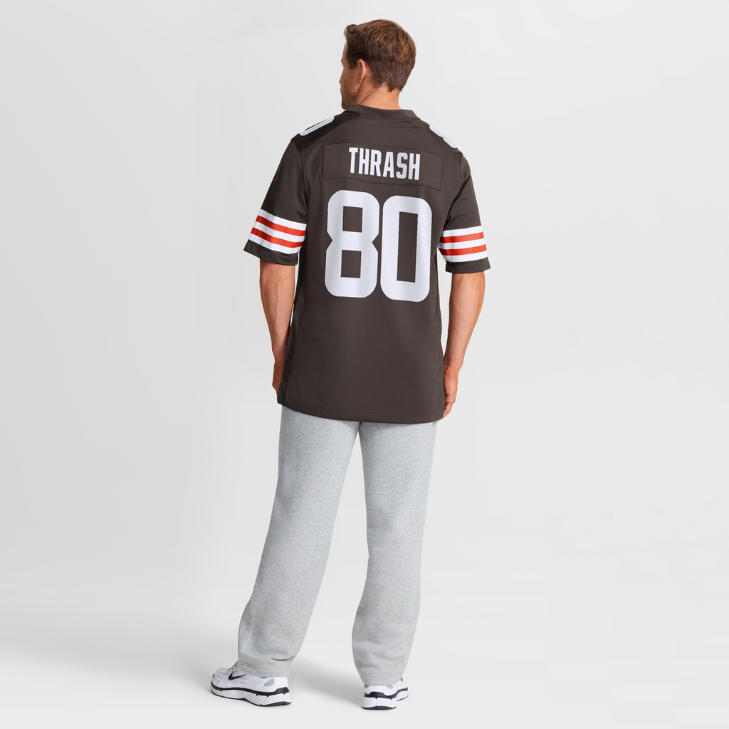 Jamari Thrash Cleveland Browns Nike Team Game Jersey -  Brown
