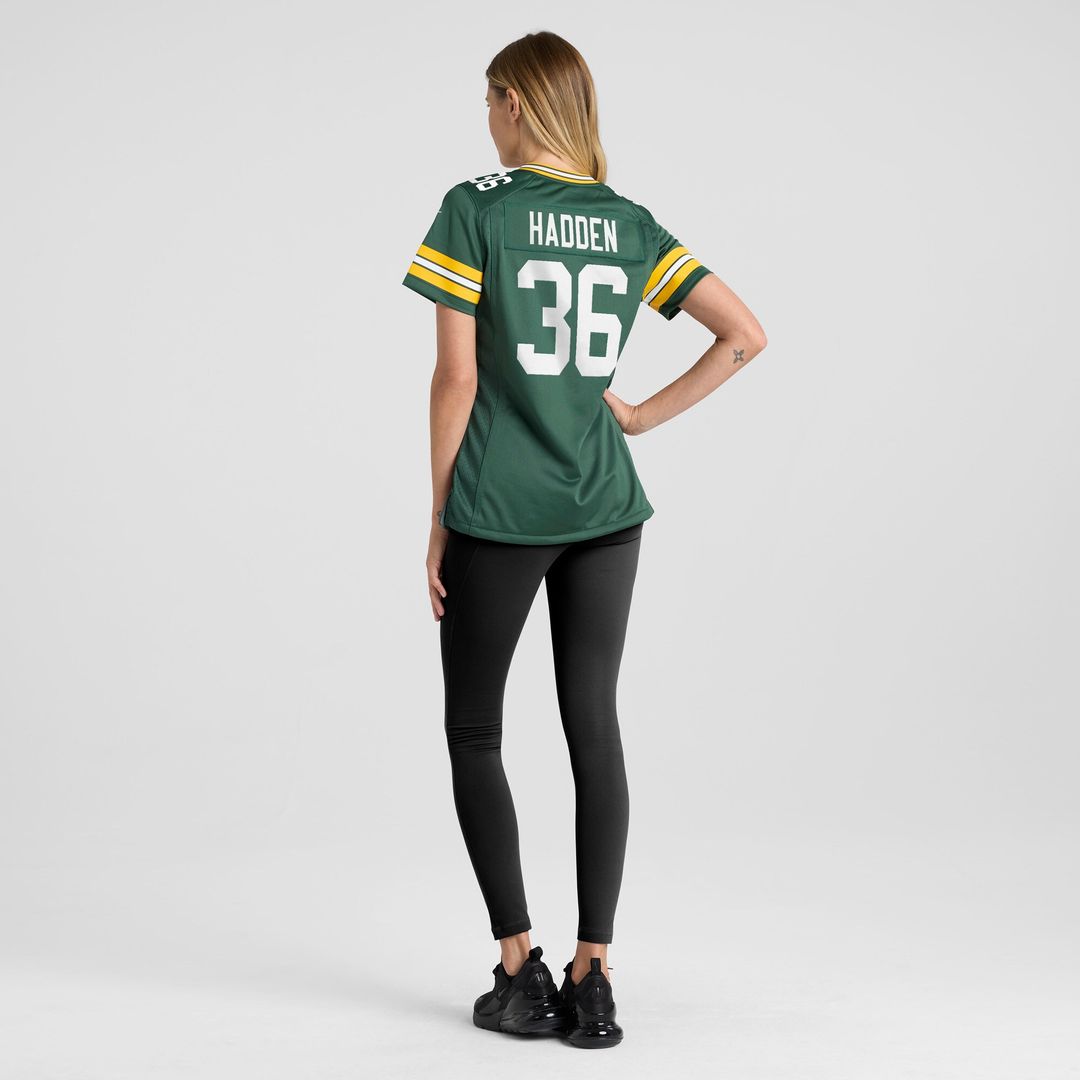 Kamal Hadden Green Bay Packers Nike Women's Team Game Jersey -  Green