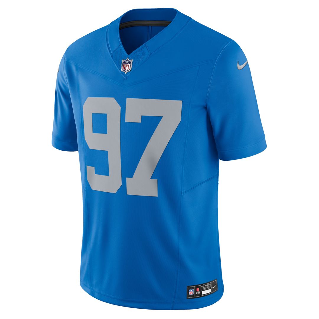 Aidan Hutchinson Detroit Lions Nike Vapor F.U.S.E. Limited Jersey - White