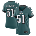 Cam Jurgens Philadelphia Eagles Nike Women's Team Game Jersey -  Midnight Green