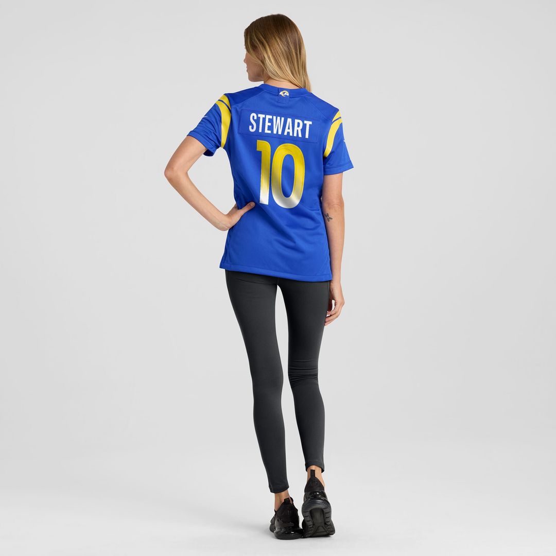 Josaiah Stewart Los Angeles Rams Nike Women's Team Game Jersey -  Royal