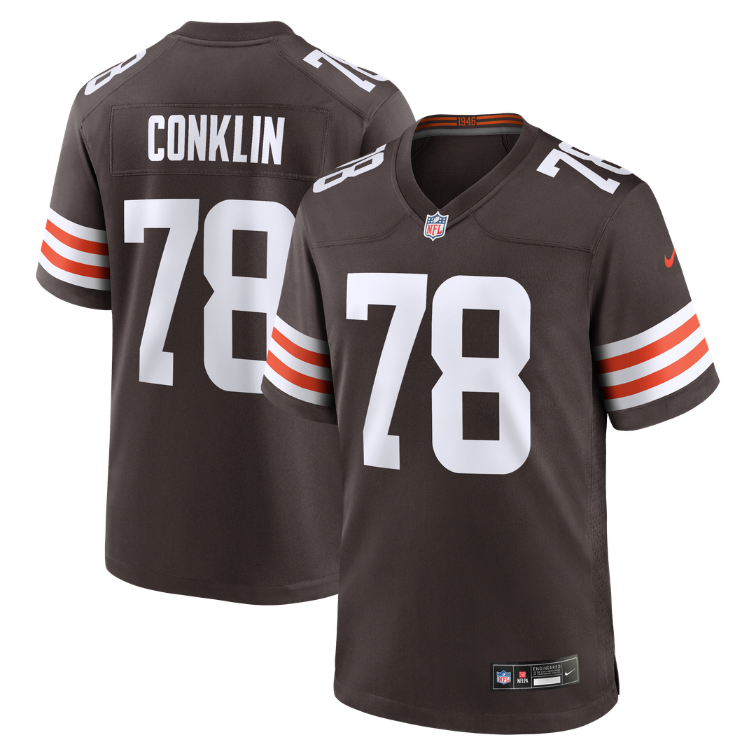 Jack Conklin Cleveland Browns Nike Team Game Jersey -  Brown