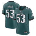 Zack Baun Philadelphia Eagles Nike Team Game Jersey -  Midnight Green