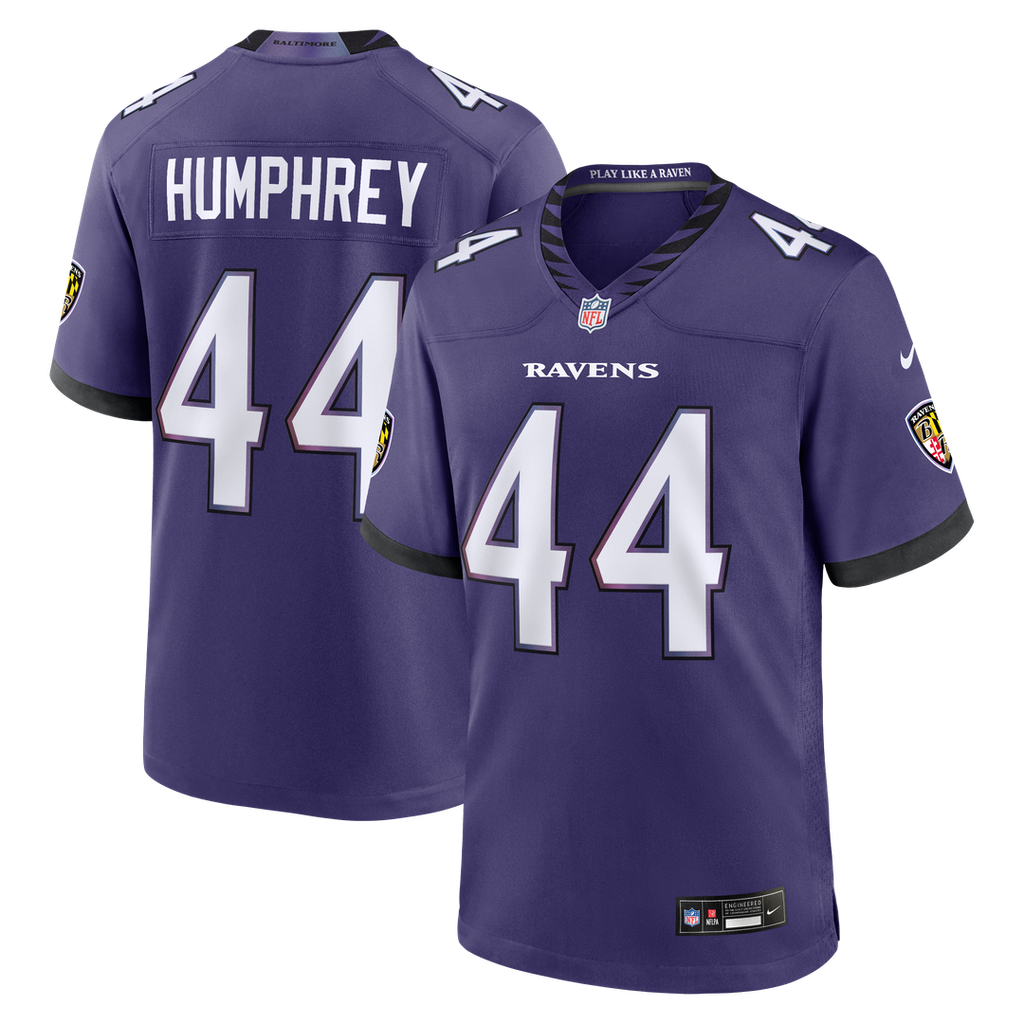Marlon Humphrey Baltimore Ravens Nike Team Game Jersey - Purple