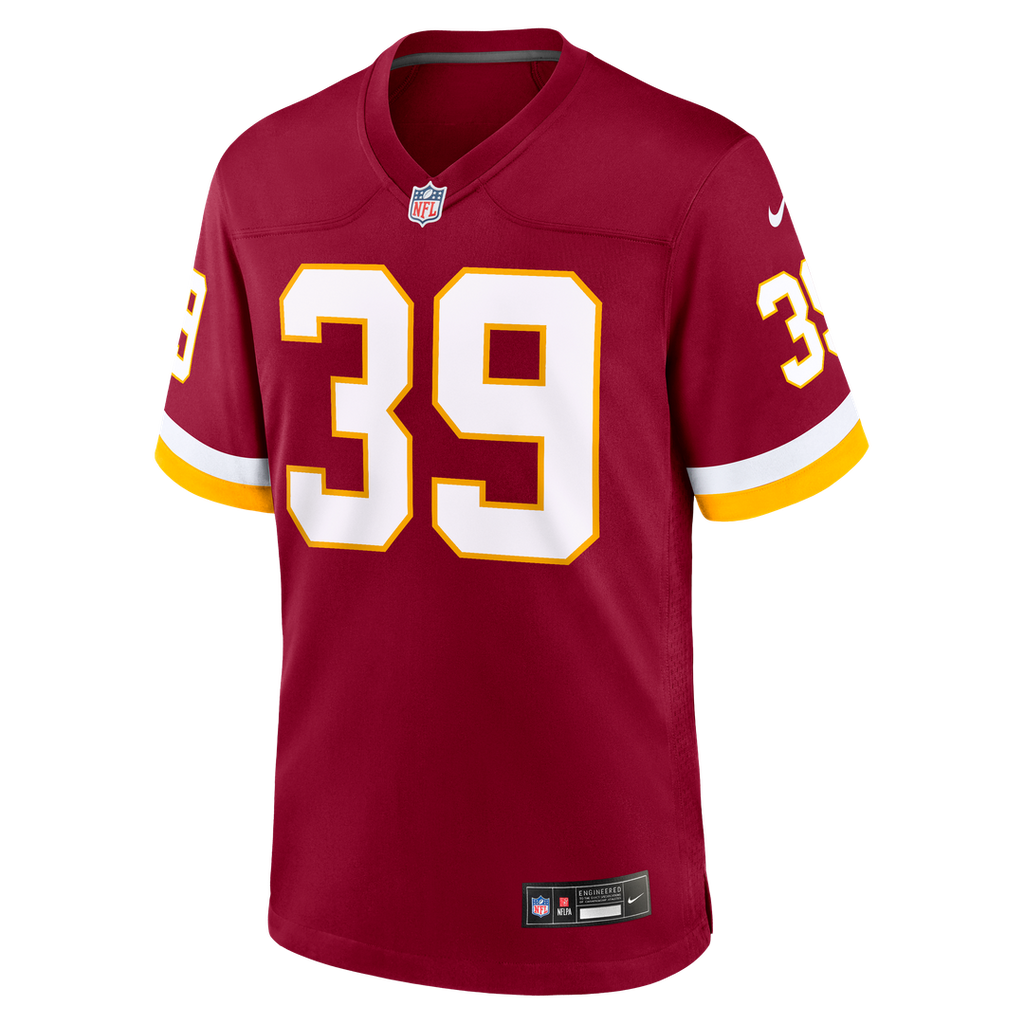 Jeremy Reaves Washington Commanders Nike Hail Raiser Alternate Game Jersey - Black