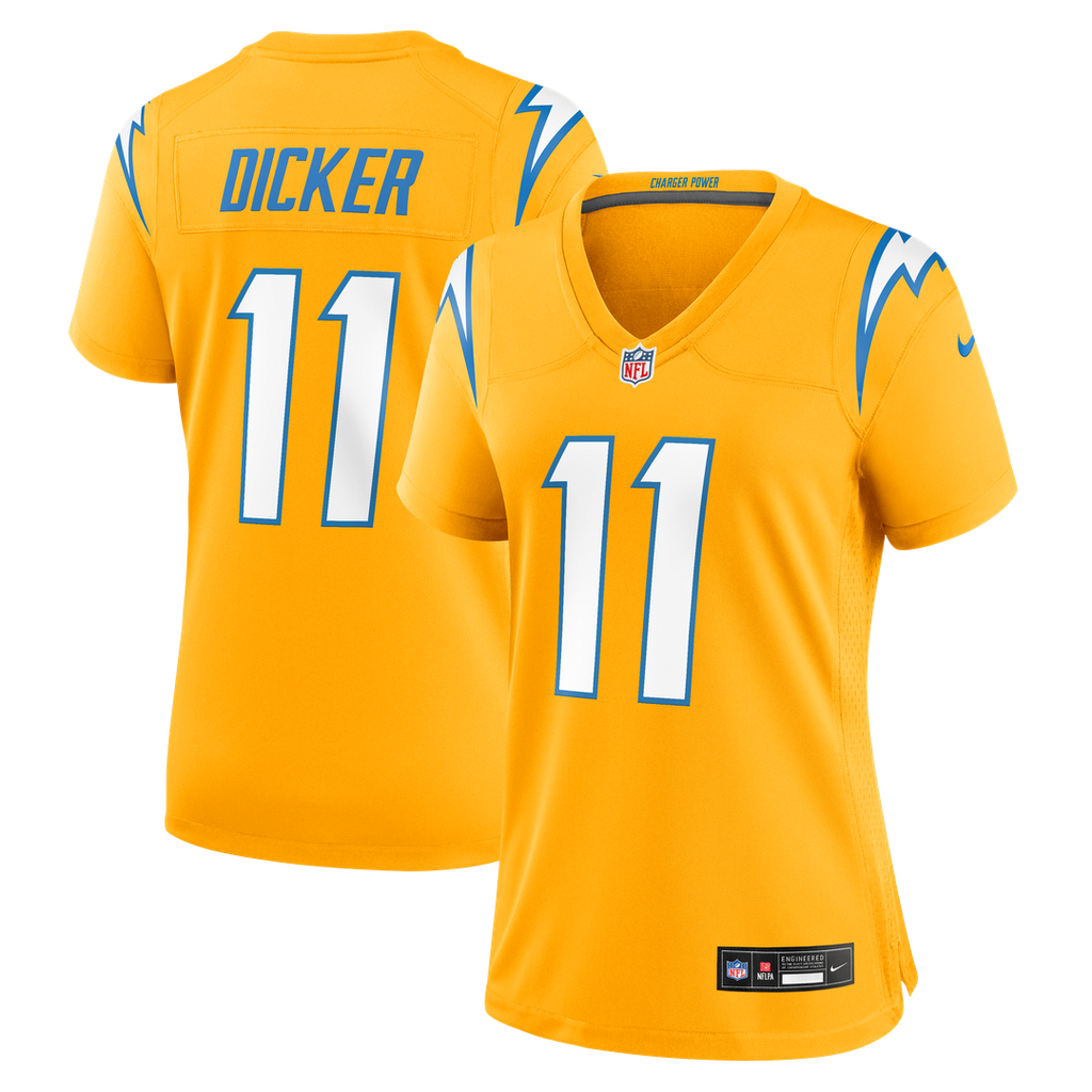 Cameron Dicker Los Angeles Chargers Nike Women's Alternate Game Jersey -  Gold