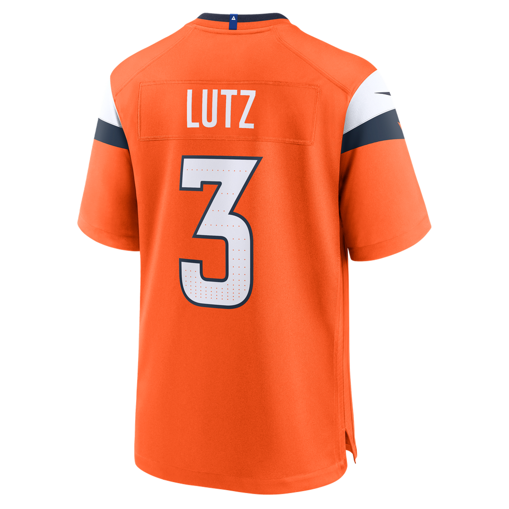 Wil Lutz Denver Broncos Nike Team Game Jersey -  Orange